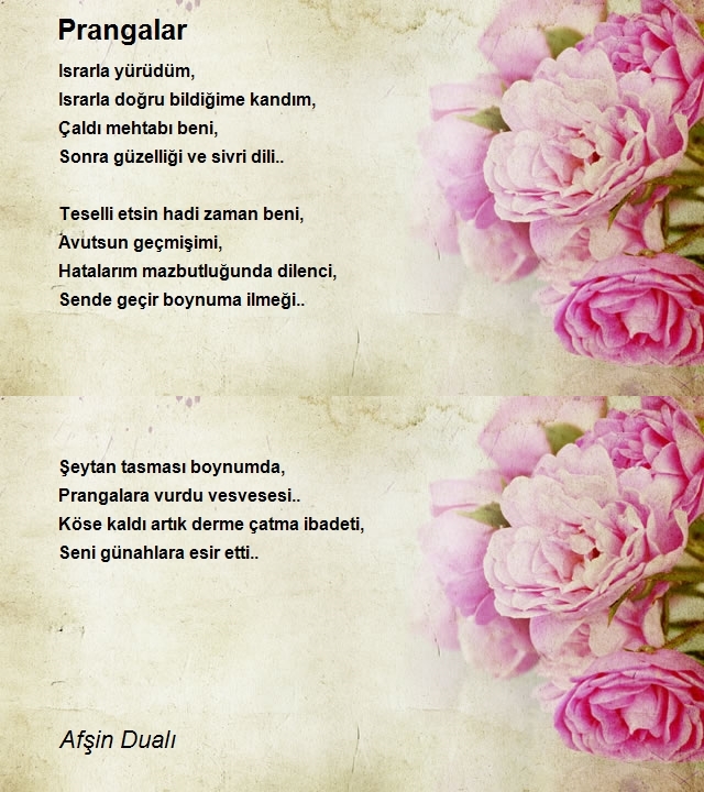 Afşin Dualı