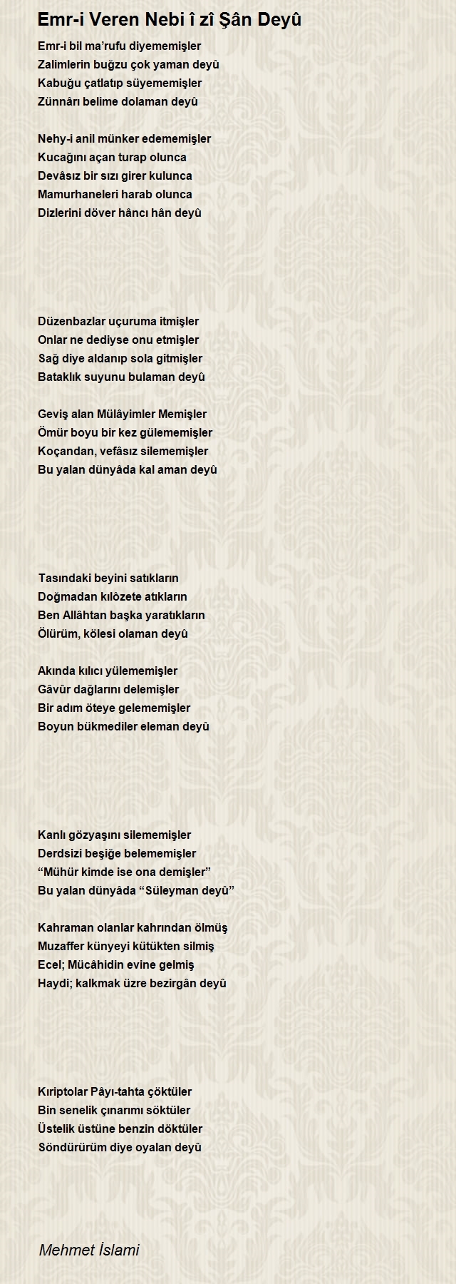 Mehmet İslami