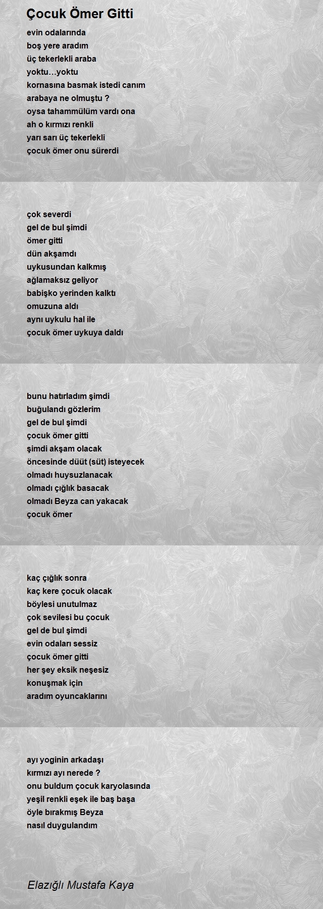 Elazığlı Mustafa Kaya