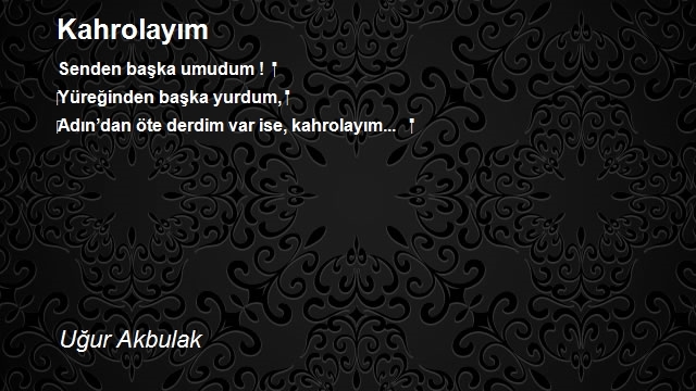 Uğur Akbulak