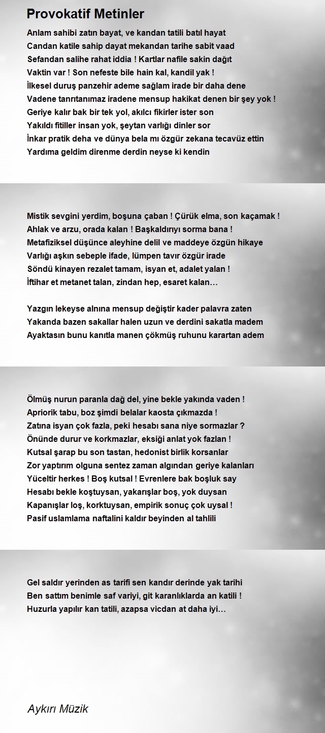 Aykırı Müzik
