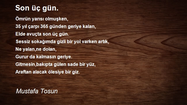 Mustafa Tosun