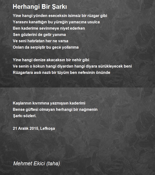 Mehmet Ekici (taha)