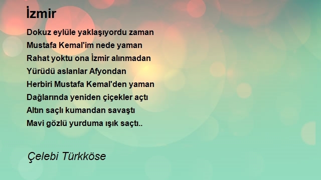Çelebi Türkköse