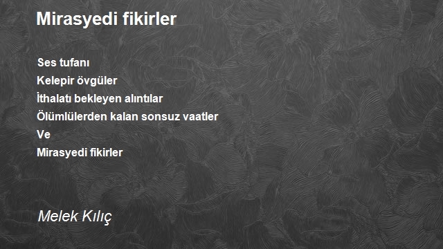 Melek Kılıç