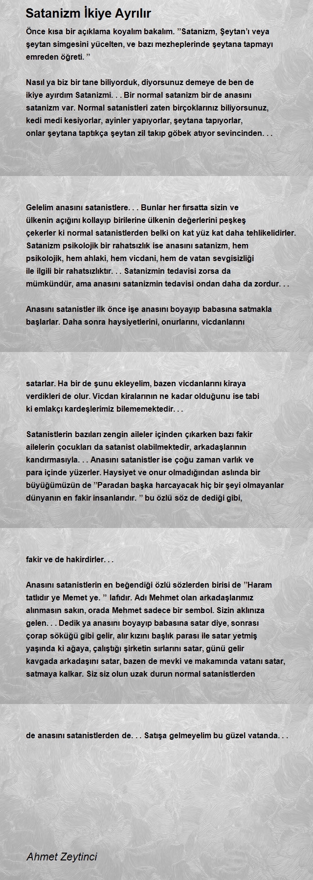 Ahmet Zeytinci