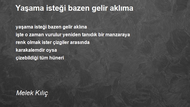Melek Kılıç