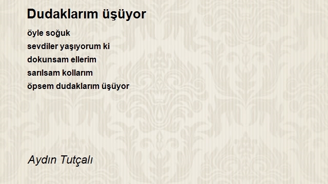 Aydın Tutçalı