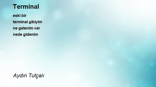 Aydın Tutçalı