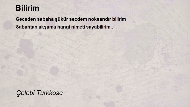 Çelebi Türkköse