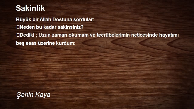 Şahin Kaya