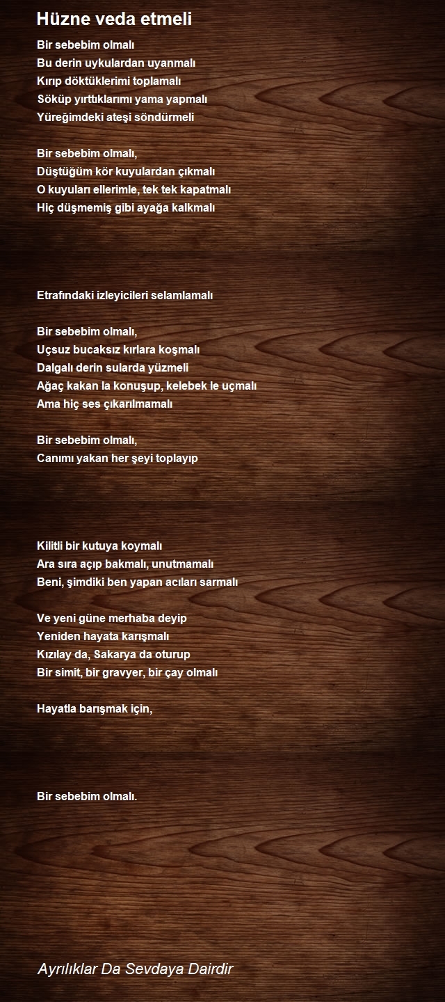 Ayrılıklar Da Sevdaya Dairdir