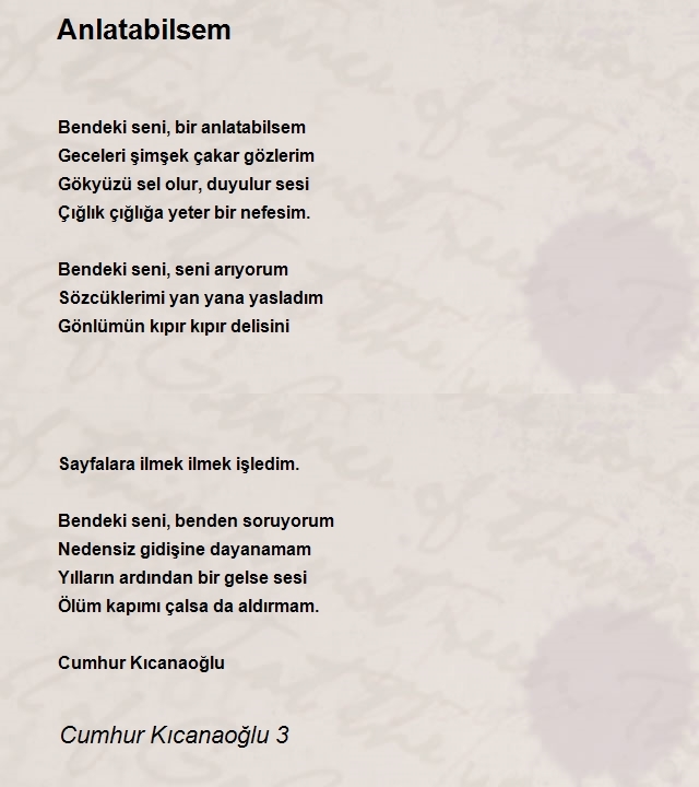 Cumhur Kıcanaoğlu 3