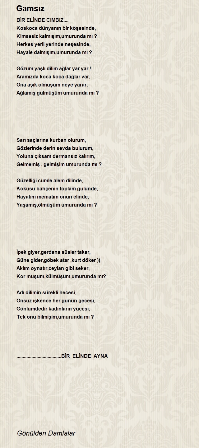 Gönülden Damlalar