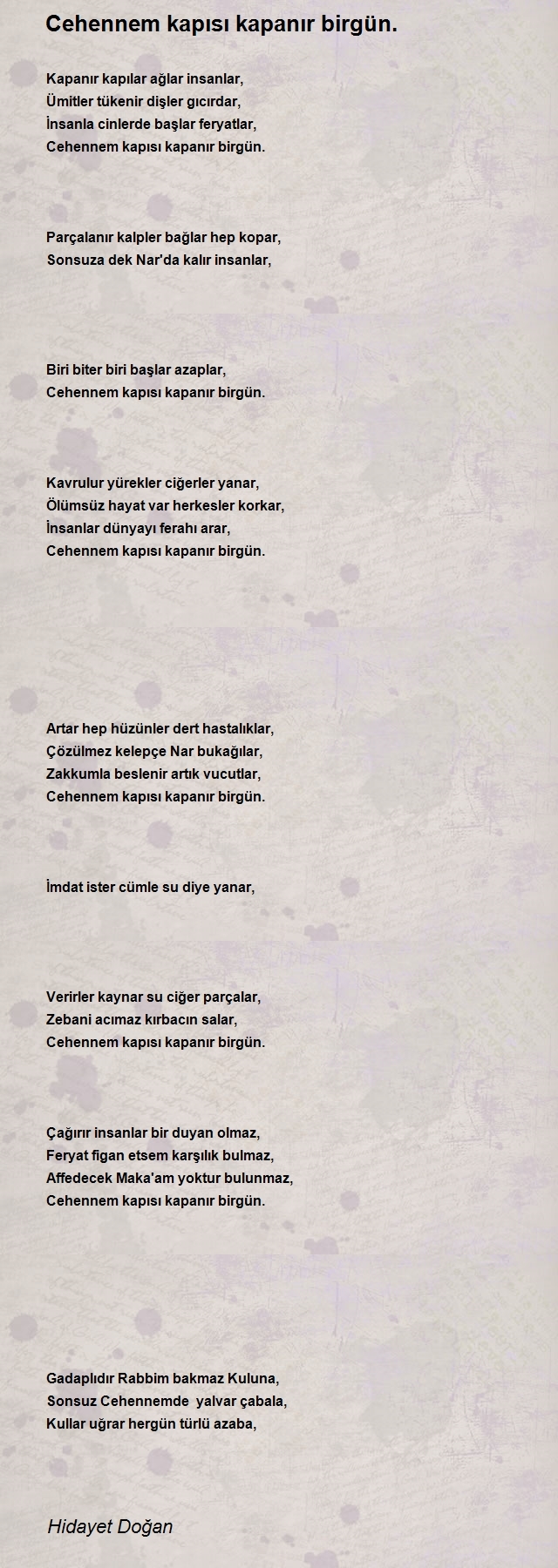 Hidayet Doğan Osmanoğlu