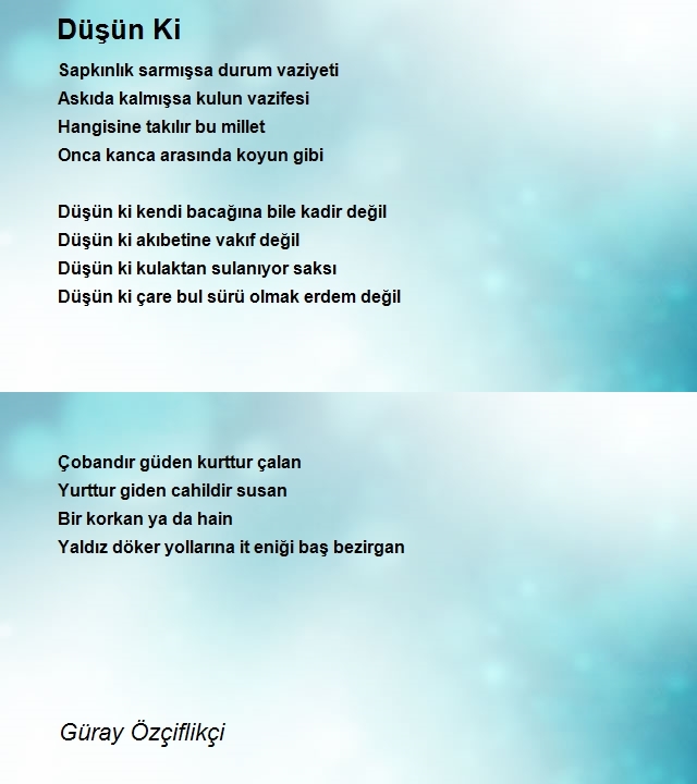 Güray Özçiflikçi