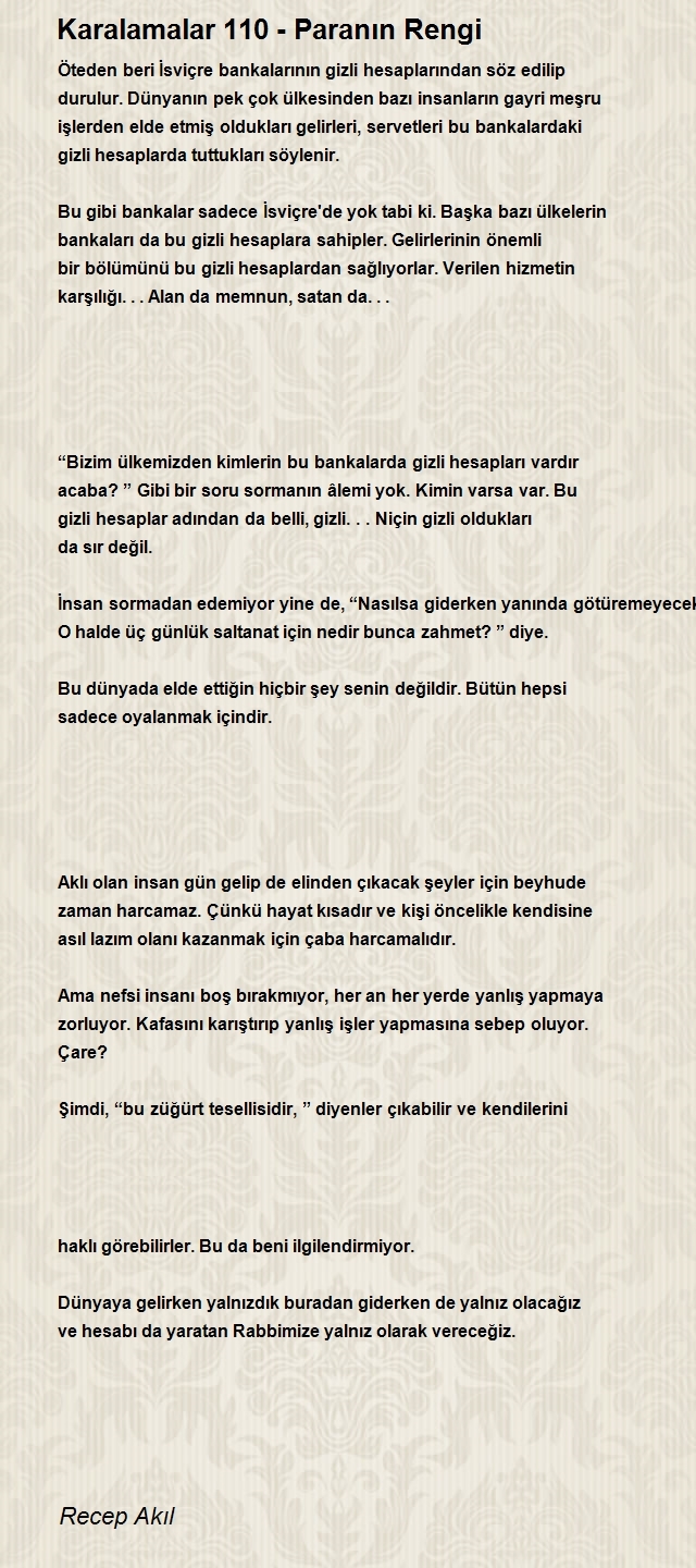 Recep Akıl