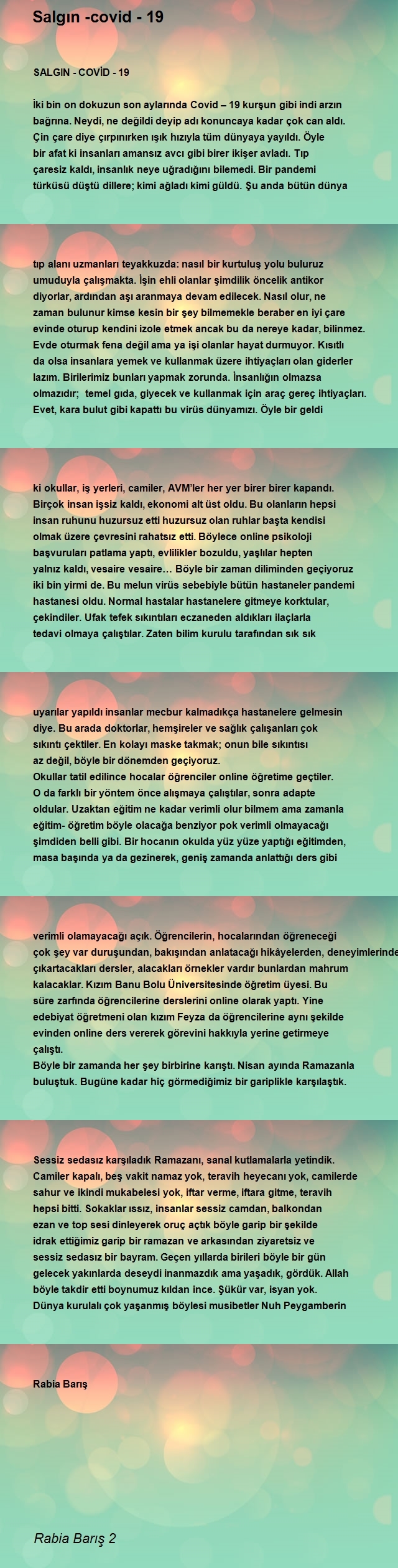 Rabia Barış 2