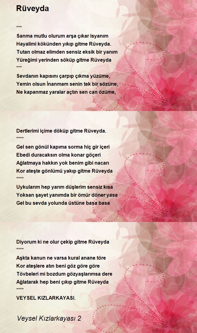 Veysel Kızlarkayası 2