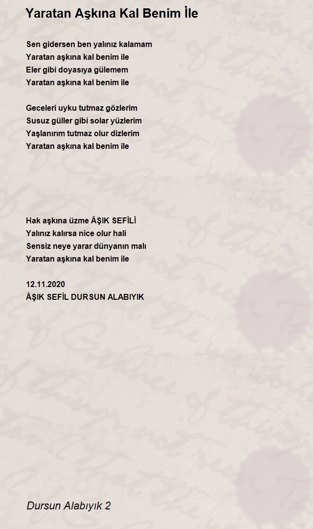 Dursun Alabıyık 2