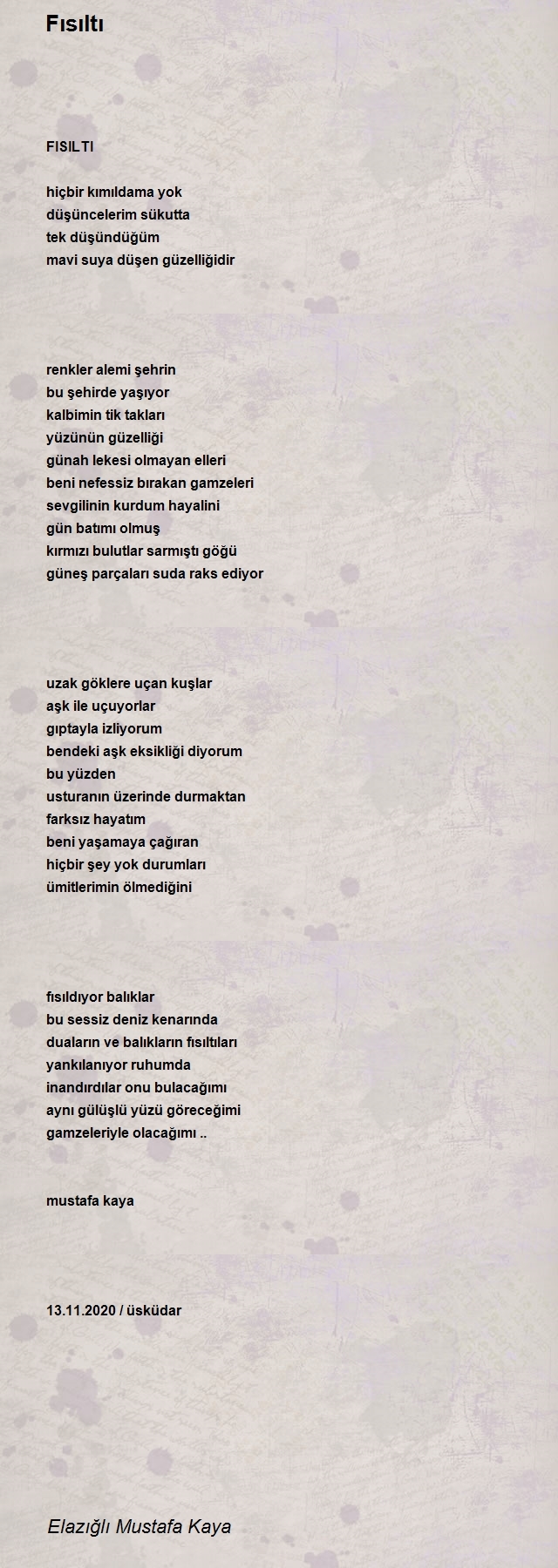 Elazığlı Mustafa Kaya