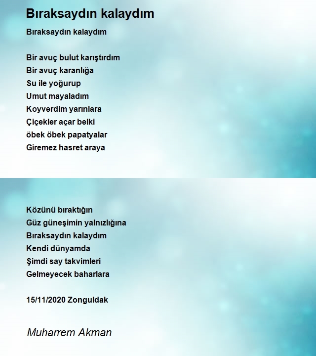 Muharrem Akman