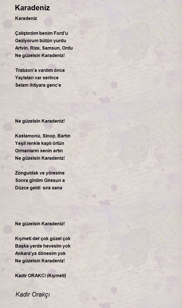 Kadir Orakçı