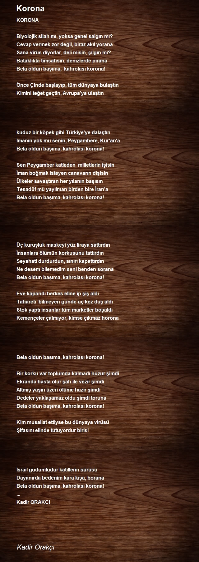 Kadir Orakçı