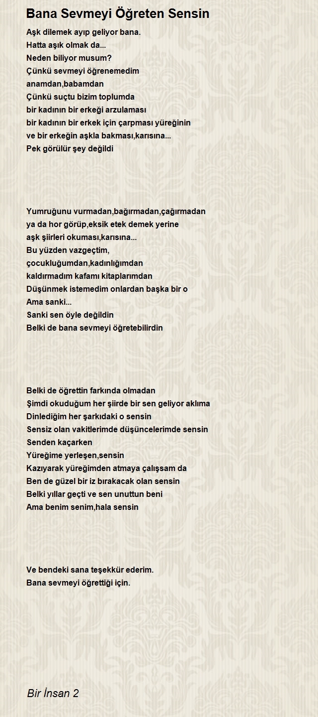 Bir İnsan 2