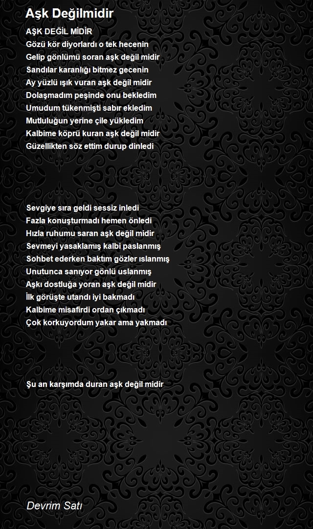 Devrim Satı