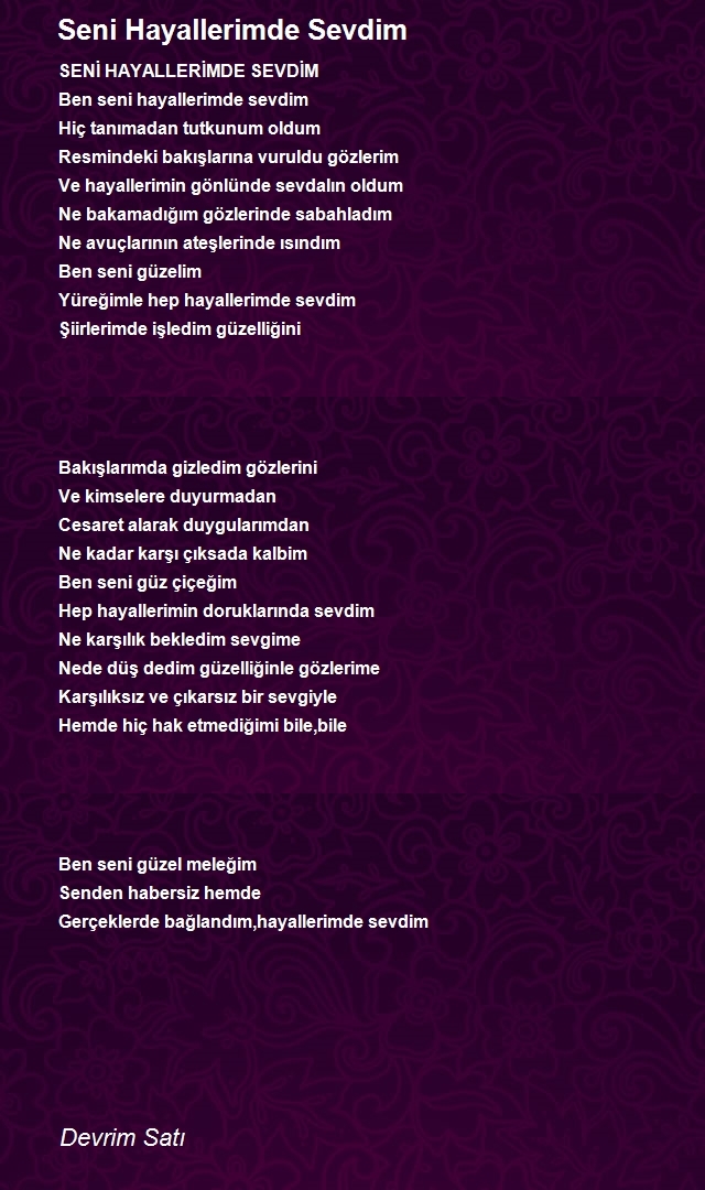 Devrim Satı