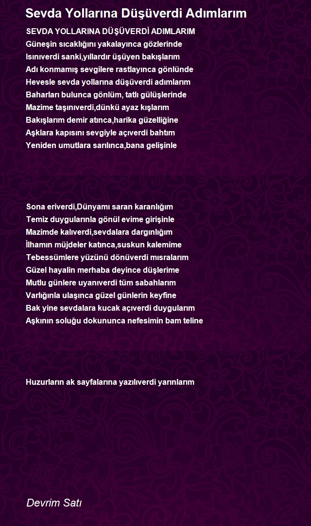Devrim Satı