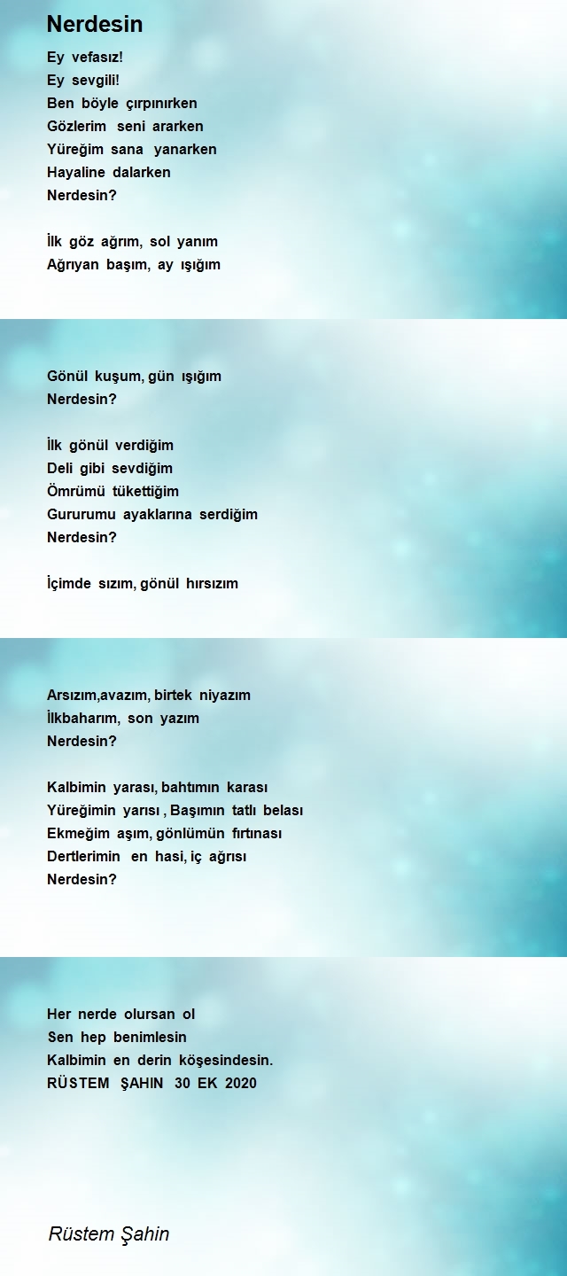 Rüstem Şahin