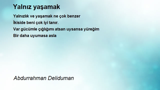 Abdurrahman Deliduman