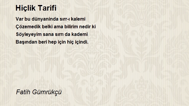 Fatih Gümrükçü