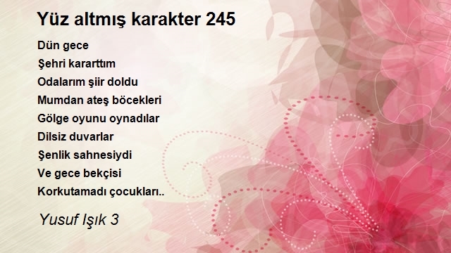 Yusuf Işık 3