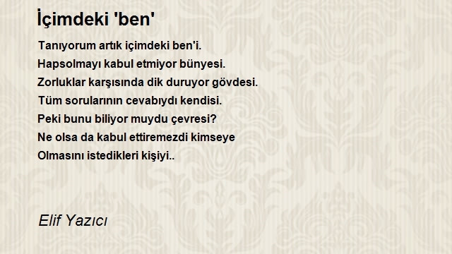 Elif Yazıcı