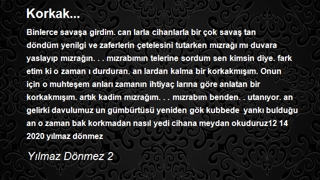 Yılmaz Dönmez 2