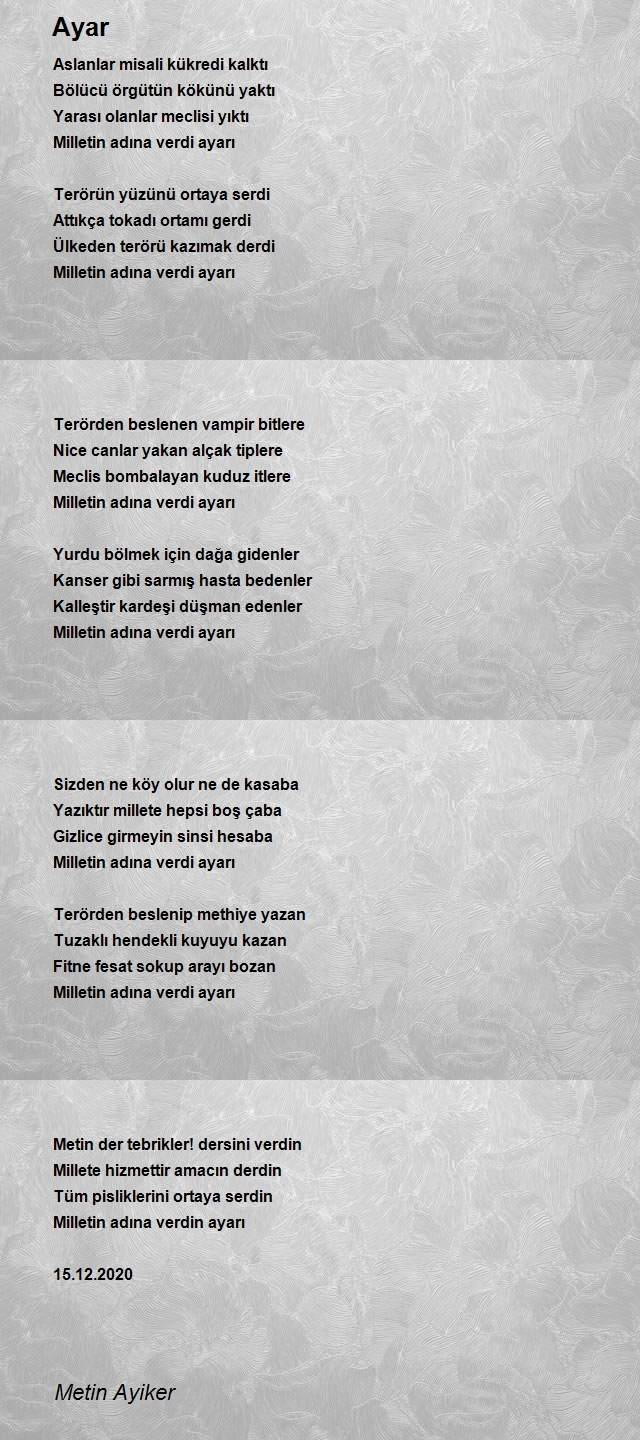 Metin Ayiker