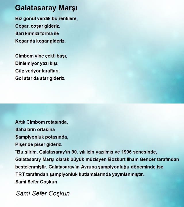 Sami Sefer Coşkun