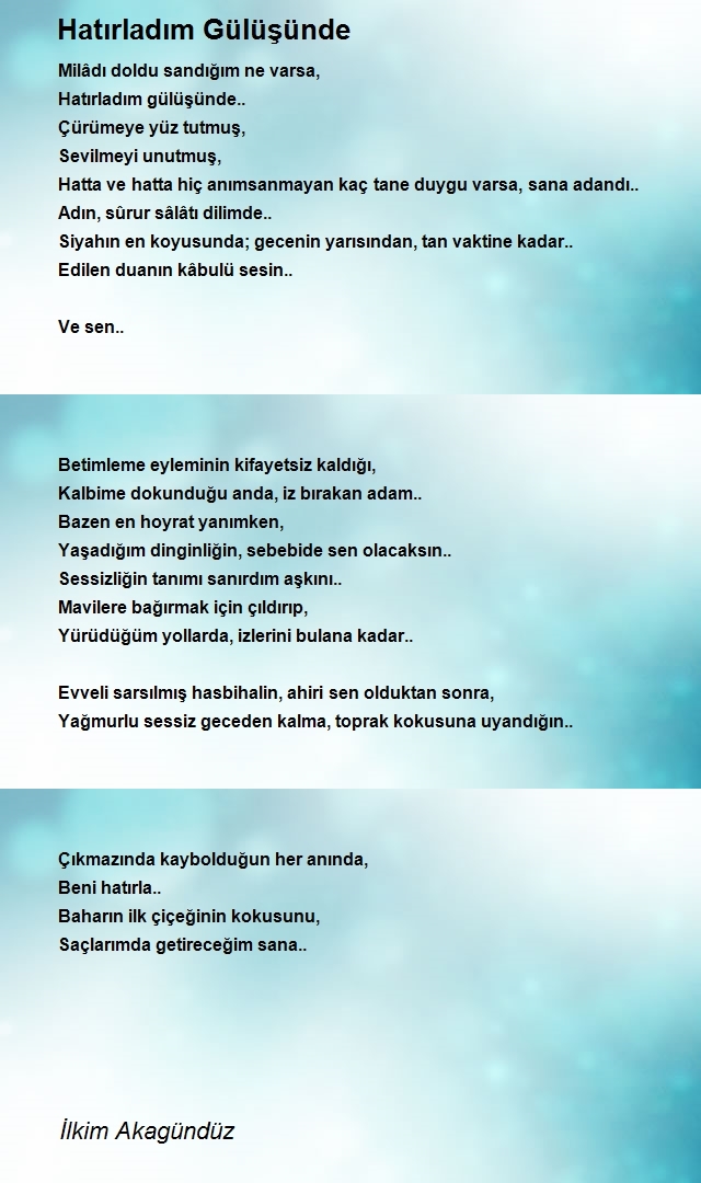 İlkim Akagündüz
