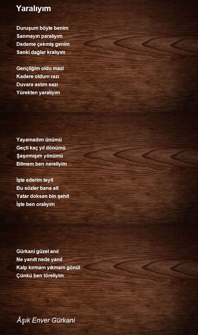 Âşık Enver Gürkani