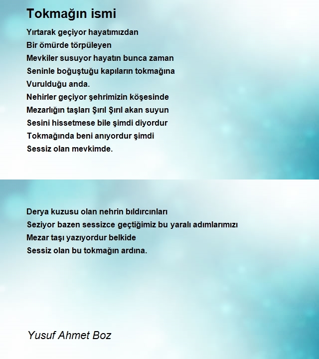 Yusuf Ahmet Boz