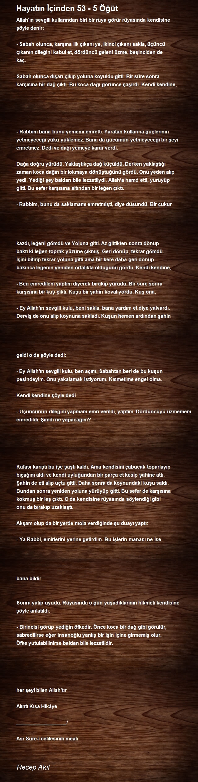 Recep Akıl