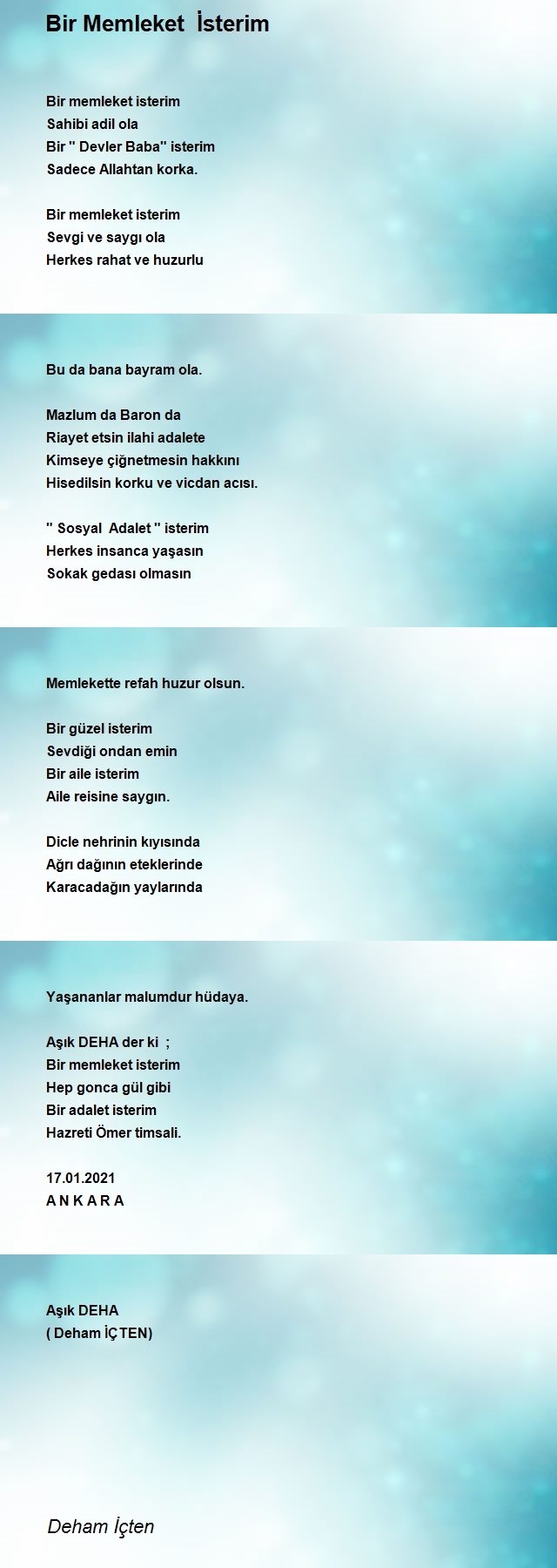 Deham İçten