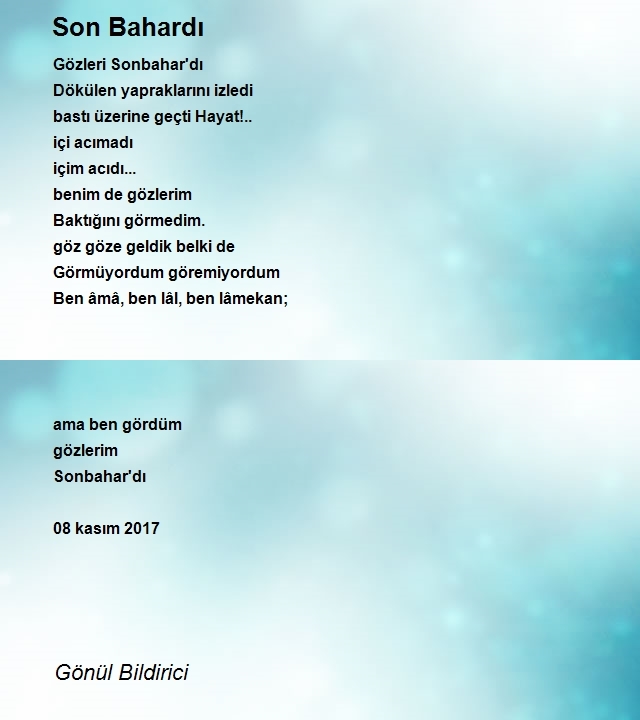 Gönül Bildirici