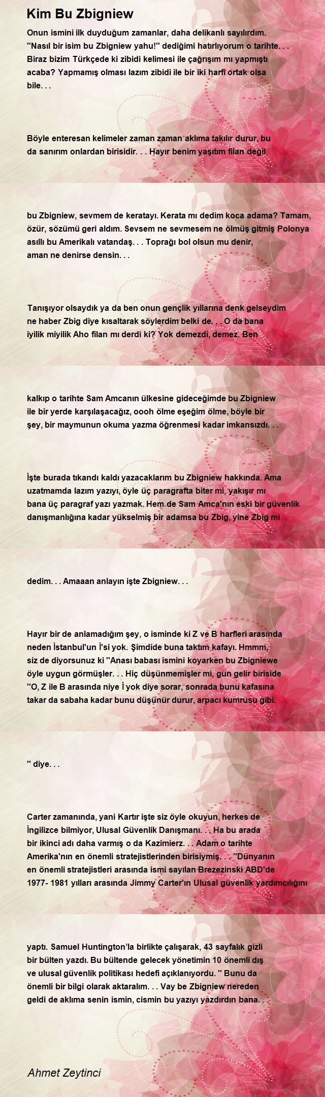 Ahmet Zeytinci