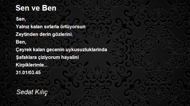 Sedat Kılıç