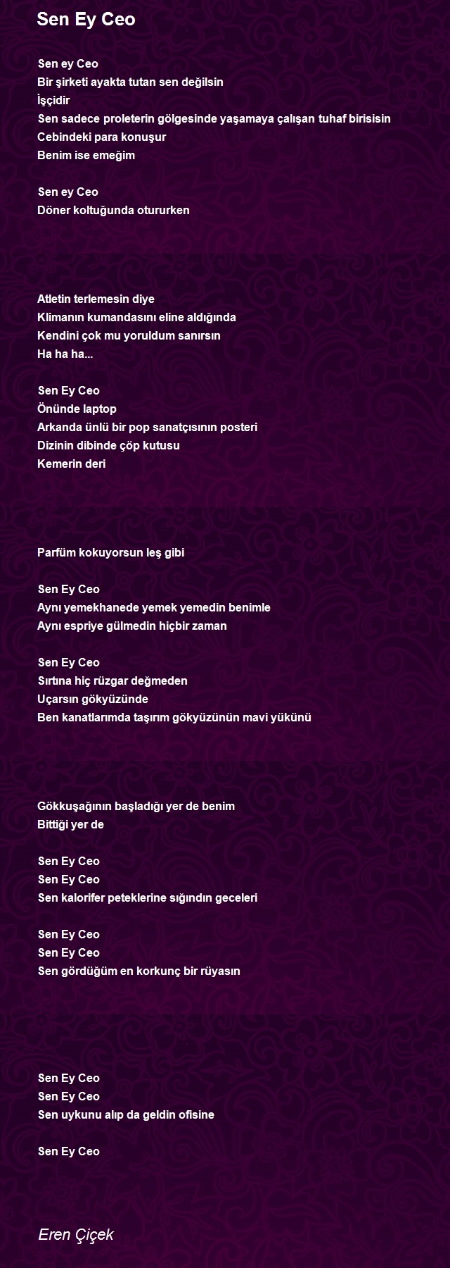Eren Çiçek