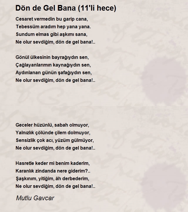 Mutlu Gavcar